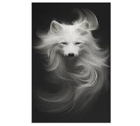 Renard Puzzle en Bois 1000 Pièces pour Adultes Et Enfants, Puzzles Impossible, Jeu De Patience Coloré, À Partir De 12 Ans （78×53cm）