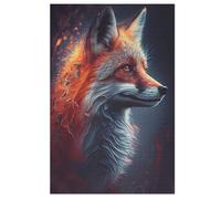 Renard Puzzle en Bois Enfant 1000 Pièces - Jeu Educatif Motricité Fine Et Concentration - Puzzles pour Adultes 78×53cm