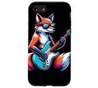 Renard Rockeur avec Guitare et Lunettes Coque pour iPhone SE (2020) / 7/8