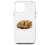 Renard Roux endormi Vulpes Forêt Woodland Wildlife Coque pour iPhone 12 Mini