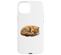 Renard Roux endormi Vulpes Forêt Woodland Wildlife Coque pour iPhone 15 Plus