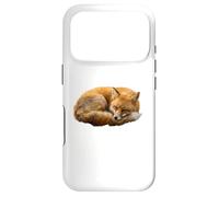 Renard Roux endormi Vulpes Forêt Woodland Wildlife Coque pour iPhone 17 Pro