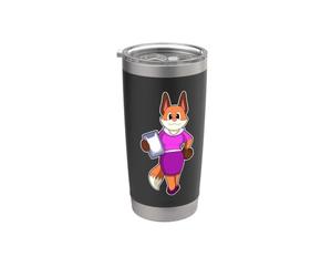 Renard Secrétaire Porte-bloc Bureau Gobelet isotherme en acier inoxydable double paroi