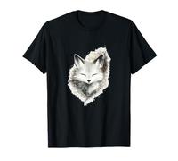 Renard Sumi-e Minimaliste - Esprit Zen & Éveil T-Shirt