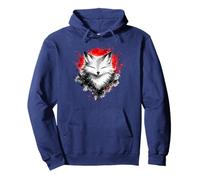 Renard Zen Minimaliste - Japonais Art méditation sérénité Sweat à Capuche
