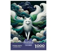 Renards colorés 1000 Pièces Animation Puzzle pour Adulte Détente & Relaxation De l'art De La Décoration Moderne Adultes Enfants 38x26cm/1000pcs