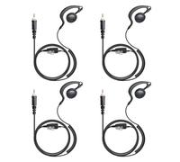 Renastar Lot de 4 oreillettes pour talkie-walkie avec micro pour Motorola CLP1010e CLP1040e CLP1080e CLP1083e CLP446e