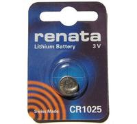 Renata 1 Pile Bouton 1025 au Lithium, fabriquée en Suisse