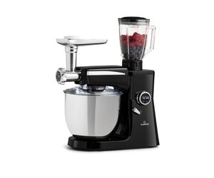 Renata 2000W 10L Robot de Cuisine Avec Hachoir Noir