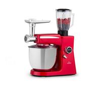 Renata 2000W 10L Robot de Cuisine Avec Hachoir Rouge