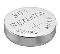 Renata 301 SR43SW Lot de 2 Piles pour Montre sans Mercure 1,55 V[464]