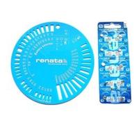 Renata Pile SR516SW (317) Oxyde d'argent 1,55V 10,5mAh x1