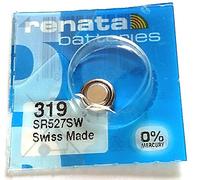 RENATA 319 LOT DE 1 PILE SILVER OXIDE 1,5V