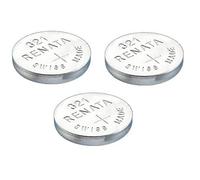 Renata 321 Piles de montres fabrication Suisse oxyde d'argent 1.5V également connu sous le nom SR616SW