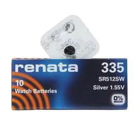 renata 335 SR512SW 1PACK X (10PCS) Silver 1.55V Watch battery Made in swiss