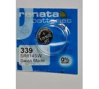 Renata 339 Sr614sw Oxyde d'argent pour Montre 1,55 V