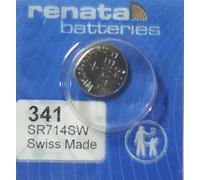 RENATA 341 LOT DE 1 PILE SILVER OXIDE 1,5V