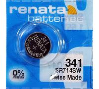 Renata 341 Lot de 10 piles bouton pour montre