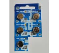 Renata #350 Lot de 5 Piles en oxyde d'argent Vendues à l'unité