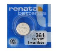 RENATA 361 LOT DE 1 PILE SILVER OXIDE 1,5V