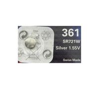 Renata 361 SR721W Pile oxyde d'argent pour Montre 1,55 V