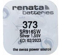 10 x Renata 373 SR916SW Swiss Made Pile bouton au Lithium