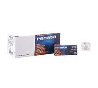 Renata 373 SR916SW Pile bouton 1 Pack x (10) 1,55 V Argent pour Montre fabriqué en Suisse