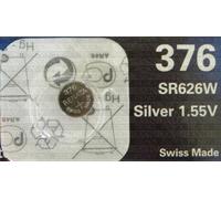 Renata 376 SR626 SB-BW Pile de montre en oxyde d'argent Sans mercure 1,55 V