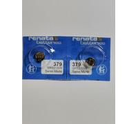 Renata 379 Lot de 2 piles pour montre sans mercure 1,55 V Remplace SR521SW