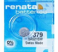 Renata 379 SR521SW 1,55 V Argenté (Electronic/batteries/piles de montre)