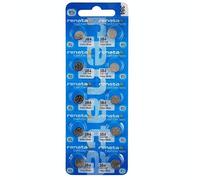 Renata 384 SR41SW SR736 Lot de 10 piles boutons
