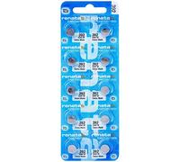 Renata 392 SR41W Lot de 10 piles bouton pour montre 1,55 V
