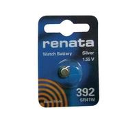 Renata 392 SR41W SB-B1 Pile oxyde d'argent pour montre 1,55 V