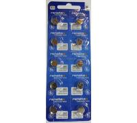 Renata 397 SR726SW piles pour montre Fabriqué en Suisse 1,55 V-Lot de 10
