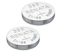 Renata 399, SR927W, Pile de Montre (2 x Lot de 1) - 2 Piles