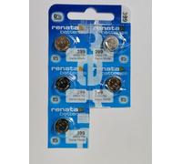Renata Batteries Lot de 5 piles oxyde d'argent 399