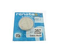 Renata Pile 357 (SR44W) argent 1,55 V – fabriquée en Suisse