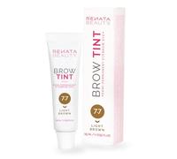 Renata Beauty Teinture sourcil - Coloration Sourcil Premium - 15 ml de Teinture Sourcil Personnalisable et Durable 4 Semaines - Colorant Sourcil Doux et Sûr - 3 Couleurs Possibles [Brun Clair]