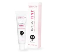 Renata Beauty Teinture Sourcil Premium - 15 ml de Teinture Personnalisable et Durable 4 Semaines - Colorant Sourcil Doux et Sûr - 3 Couleurs Possibles [Noir]