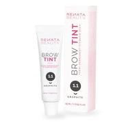 Renata Beauty Teinture Sourcil Premium - 15 ml de Teinture Personnalisable et Durable 4 Semaines - Colorant Sourcil Doux et Sûr - 3 Couleurs Possibles [Graphite]