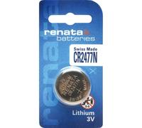 RENATA Blister de 1 Pile bouton lithium CR2477N 3V 950 mAh