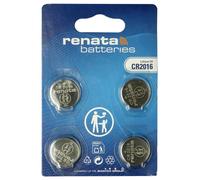 Renata Boîte de piles bouton CR 2016 3 V 2 pc(s) 90 mAh Li-MnO2