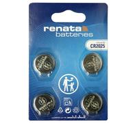 Renata Boîte de piles bouton CR 2025 3 V 4 pc(s) 165 mAh Li-MnO2