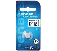 Renata CR1025 Pile Bouton CR 1025 Lithium 30 mAh 3 V 1 pièce