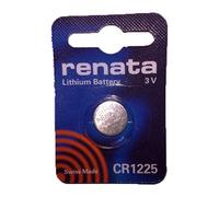 Renata CR1225 Lot de 3 piles bouton au lithium pour montre DL1225, ECR1225, BR1225 3 V