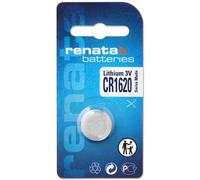 Renata CR1620 Montre 3 V au Lithium avec Pile DL1620, ECR1620, BR1620 (1 x CR 1620)