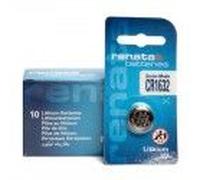 Renata CR1632 3V au lithium PACK DE 10 PILES