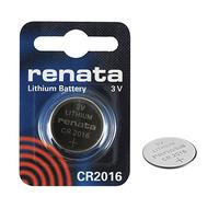 RENATA CR2016 LOT DE 2 PILES AU LITHIUM 3V