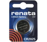 Renata CR2025 Lot de 2 piles