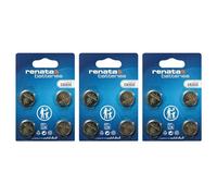Renata CR2032, 2032 Pile Bouton Lithium 3V (3 x Lot de 4) - 12 Piles